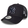 Bone Masculino New Era 9Forty Outline Trucker MLB Yankees Marinho-60691070- -1-